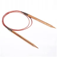 Pasmanteria - druty drewniane na żyłce 60 3,00 KNITPRO GINGER - miniaturka - grafika 1