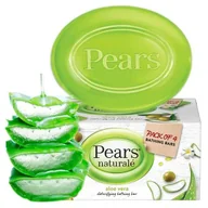 Mydła - Pears naturalne mydło aloesowe w kostce do ciała rąk glicerynowe bez parabenów 100g - miniaturka - grafika 1