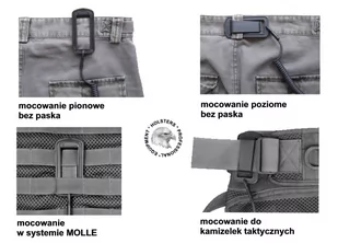 smycz do broni z klipsem SEC PSK66 - Osprzęt do wiatrówek - miniaturka - grafika 4