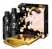 Masaż erotyczny - Shunga - Strawberry & Champagne Massage Gel 2 x 250 ml - miniaturka - grafika 1