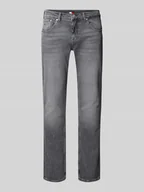 Spodnie męskie - Jeansy o kroju slim fit z mieszanki bawełny - miniaturka - grafika 1