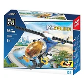 Klocki - Klocki Blocki Klocki Blocki Policja 2w1 95 elementów KB0655 - miniaturka - grafika 1