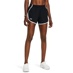 Under Armour UA Woven Wdmk szorty, Castlerock/biały, LG - Spodenki damskie - miniaturka - grafika 1