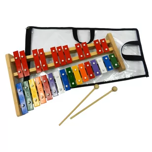 Dzwonki Chromatyczne 27-tonowe kolorowe + Etui - Akcesoria do perkusji - miniaturka - grafika 2