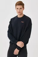 Bluzy męskie - Wrangler Rick&Morty Crew Męska Bluza Klasyczna  Black W6R1Hn100-L - miniaturka - grafika 1