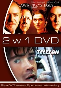 20th Century Fox Pakiet: Ława przysięgłych / Telefon - Pozostałe filmy DVD - miniaturka - grafika 1