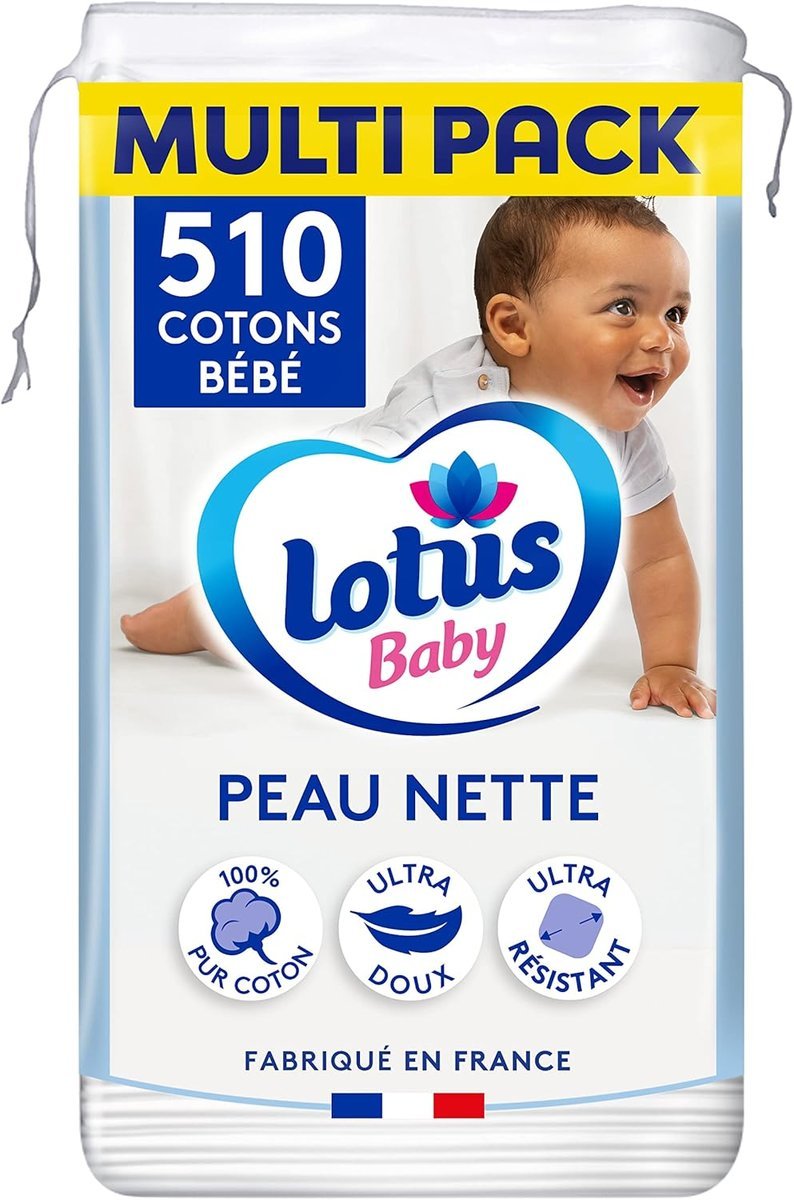 Waty dziecięce Lotus Baby Skin Nette 510 bawełnianych