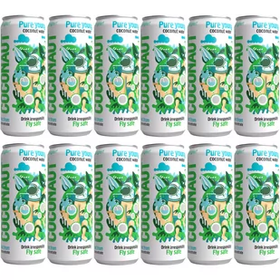 12x Woda kokosowa COCONAUT z młodego kokosa 500 ml - Woda - miniaturka - grafika 1