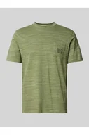 Koszulki męskie - T-shirt z wyhaftowanym motywem model UEFFI - Blend - miniaturka - grafika 1