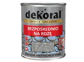 Farby wewnętrzne - Emalia Dekoral Antykor Szaro-srebrny młotkowy 0,65L Emantyk Mł. Szaro-Srebrny 0.65L - miniaturka - grafika 1