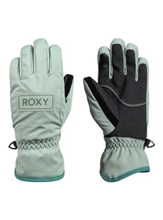Roxy Rękawiczki FRESHFIELD DZIEWCZYNA Młodzieżowe Zielone S - Moda i Uroda OUTLET - miniaturka - grafika 1