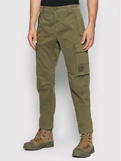 Spodnie męskie - C.P. Company Spodnie materiałowe Metropolis Series 11CMPA190A005529G Zielony Ergonomic Fit - grafika 1