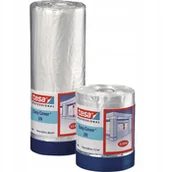 Folie i taśmy malarskie - FOLIA OCHRONNA Z TAŚMĄ EASY-COVER/UV/14X1800 TESA - miniaturka - grafika 1