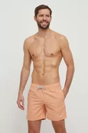 Stroje kąpielowe - G-Star Raw szorty kąpielowe kolor pomarańczowy - miniaturka - grafika 1