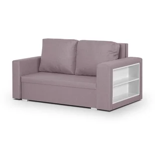 Sofa kanapa 2 os z funkcją spania MILO1 różowa - Sofy i kanapy - miniaturka - grafika 1