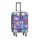 HISKIN SET Travel Mini Walizka Mydło Do Rąk 75ml + Krem Do Rąk 75ml Fioletowa