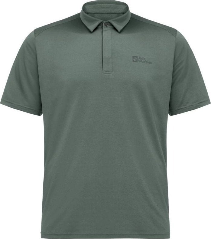 Jack Wolfskin Jack Wolfskin Delfami Polo Shirt 1809801-6000 Czarne S