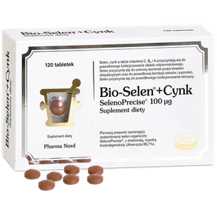 Pharma Nord Bio-Selen + Cynk, 120 tabletek - Witaminy i minerały - miniaturka - grafika 1
