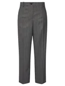 Spodnie damskie - Tommy Hilfiger Chinosy WW0WW46704 Szary Regular Fit - miniaturka - grafika 1