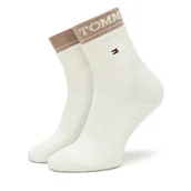 Skarpetki dla dzieci - Zestaw 2 par wysokich skarpet dziecięcych Tommy Hilfiger 701236328 Écru - miniaturka - grafika 1