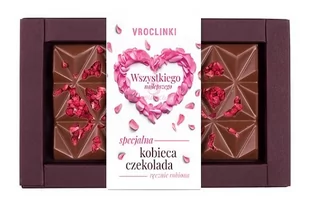 Czekolada mleczna z żurawiną - Dzień Kobiet Vroclinki - Czekolada - miniaturka - grafika 1