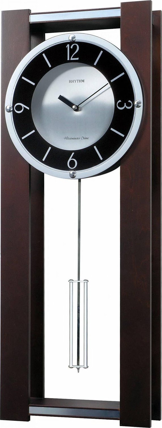 RHYTHM Zegar ścienny Rhythm CMJ541UR06 72 cm kuranty .