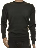 Swetry męskie - Sweter męski gładki wełniany pod szyję XXL 2XL - miniaturka - grafika 1