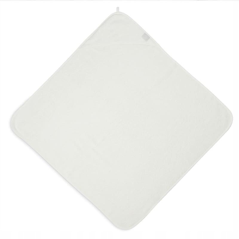 Jollein - Ręcznik Kąpielowy Z Kapturem 75 X 75 Cm Frotte Ivory