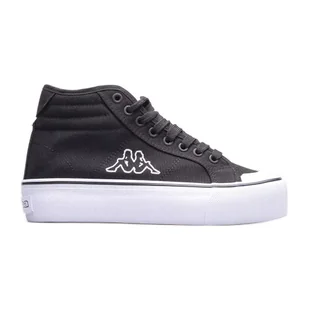 Trampki damskie KAPPA Boron Mid Pf 243161-1110 czarne - Kappa - Trampki damskie - miniaturka - grafika 1