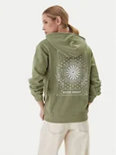 Bluzy damskie - Roxy Bluza Surf Stoked Terry Vint ERJFT05062 Khaki Relaxed Fit - miniaturka - grafika 1