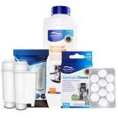 Akcesoria i części do ekspresów do kawy - Zestaw Philips Saeco - AL-Inte+ 2szt, Uniwersalny Odkamieniacz 500ml, Cleaneo - miniaturka - grafika 1