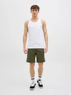 Koszulki męskie - Jack & Jones Top "Jake" w kolorze białym - miniaturka - grafika 1
