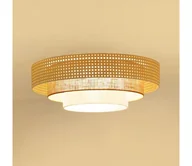 Lampy sufitowe - Brilagi - LED Plafon CEDAR LUNETA LED/26W/230V beżowy/brązowy/kremowy - miniaturka - grafika 1