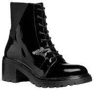 Botki damskie - Geox D Damiana C, Botki Damskie, Czarny, 37.5 EU - miniaturka - grafika 1