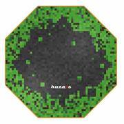 Podnóżki, podpórki, podkładki - HUZARO Mata pod fotel gamingowy HUZARO Floormat 4.0 Pixel HZ-FLOORMAT 4.0 PIXEL - miniaturka - grafika 1