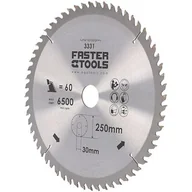 Akcesoria do elektronarzędzi - FASTER TOOLS Tarcza widiowa do drewna 250 x 30 mm 60z. - miniaturka - grafika 1