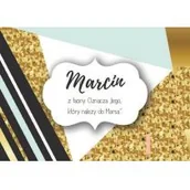 Magnesy - Szaron Magnes Imiona - Marcin - miniaturka - grafika 1