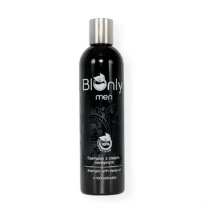 BIONLY BIOnly Men Szampon z Olejem Konopnym 300ml 131630 - Szampony do włosów - miniaturka - grafika 1