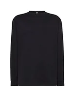 Odzież medyczna - Koszulka t-shirt medyczna  czarna Męska rękaw długi S - miniaturka - grafika 1