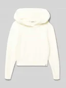 Swetry dla dziewczynek - Sweter o kroju regular fit z dodatkiem wiskozy - miniaturka - grafika 1