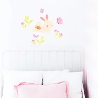 Wyposażenie pokoiku dziecięcego - LLC Naklejki dla dzieci ścienne króliczki - miniaturka - grafika 1