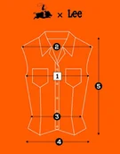 Bluzy damskie - Lee SLEEVELESS SWEAT luźna bluza bawełniana damska bez rękawów croped top S - miniaturka - grafika 1