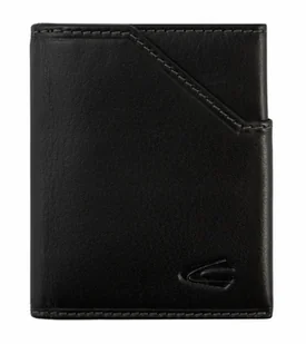 Small Slim CAMEL ACTIVE skórzany portfel, etui czarny 286-702 60 RFID - Portfele - miniaturka - grafika 1
