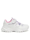 Buty dla dziewczynek - Roxy Sneakersy CEOWB-3371403A Biały - miniaturka - grafika 1