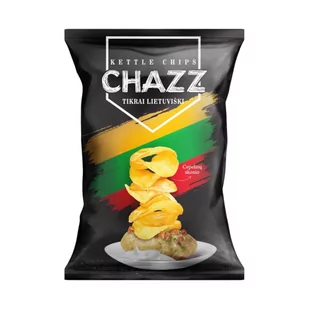Naturalne Chipsy Ziemniaczane O Smaku Cepelinów 90G - Chipsy - miniaturka - grafika 1