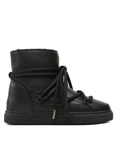 Inuikii Śniegowce Full Leather 75202-087 Czarny - Śniegowce damskie - miniaturka - grafika 1