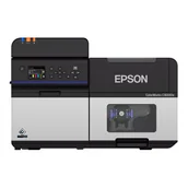 Drukarki kart i etykiet - Drukarka etykiet Epson ColorWorks C8000e (bk) 1200 dpi / do 108mm / PC / Mac / USB / Ethernet - miniaturka - grafika 1