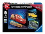 Puzzle - Ravensburger 08026 Disney Cars: 3 3 X 49 części dziecko puzzle - miniaturka - grafika 1