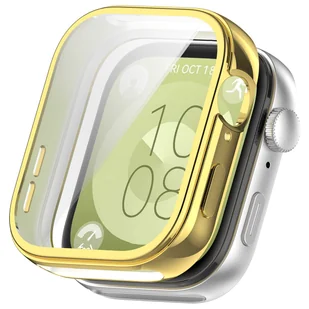 Pełne etui ochronne 360° Vanfone do Huawei Watch Fit 3, złoty - Akcesoria do smartwatchy - miniaturka - grafika 1