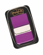 Gadżety  do biura - Zakładki Post-It 25 X 43 Mm 680-8 Purpurowe 50 Kartek - miniaturka - grafika 1